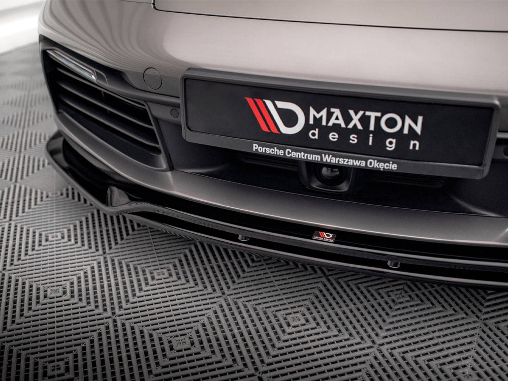 Maxton Design Front Splitter Porsche 911 Carrera 4S 992