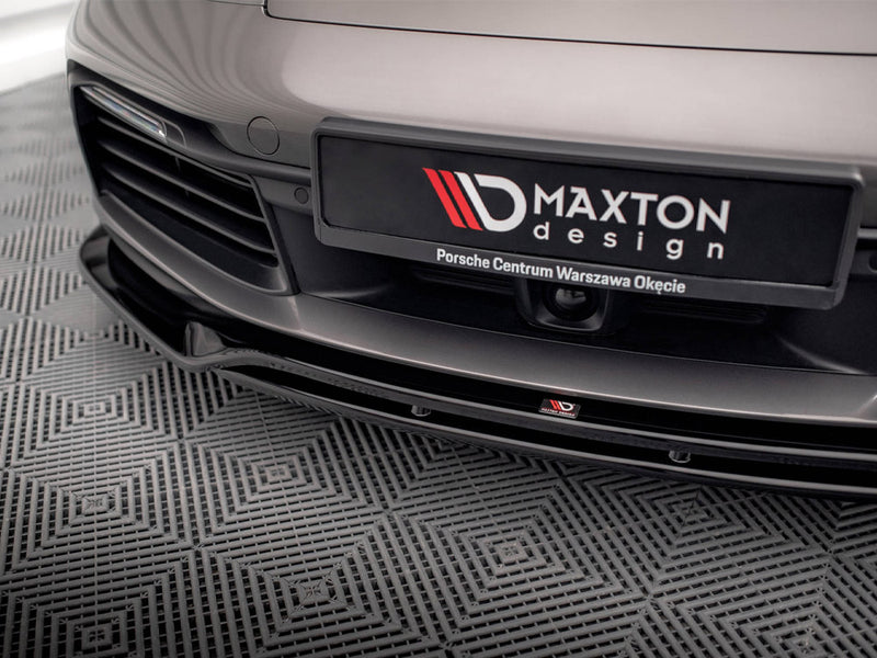 Maxton Design Front Splitter Porsche 911 Carrera 4S 992