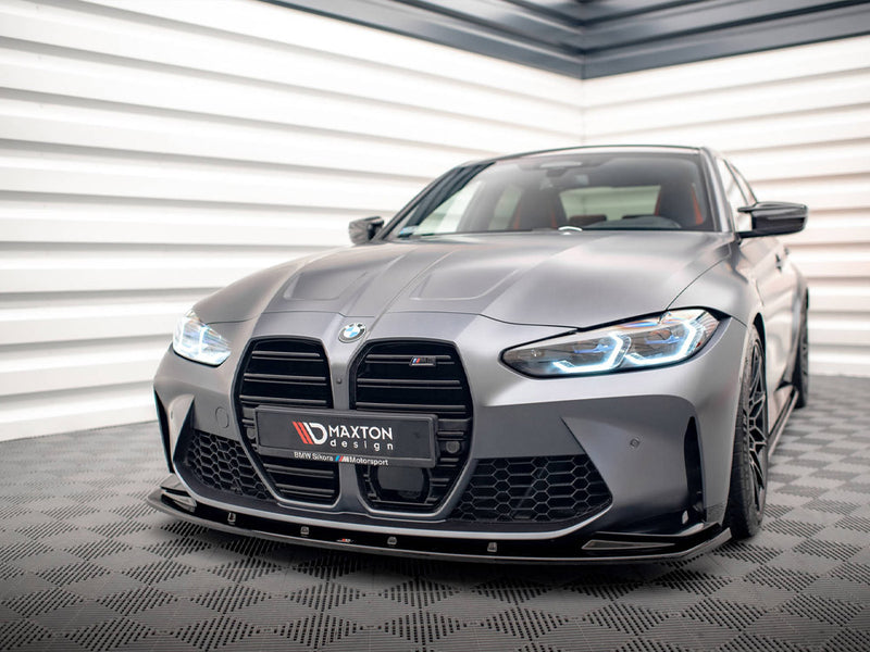 Maxton Design Front Splitter V.1 BMW M4 G82 / M3 G80