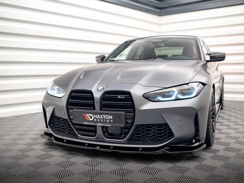 Maxton Design Front Splitter V.2 BMW M4 G82 / M3 G80