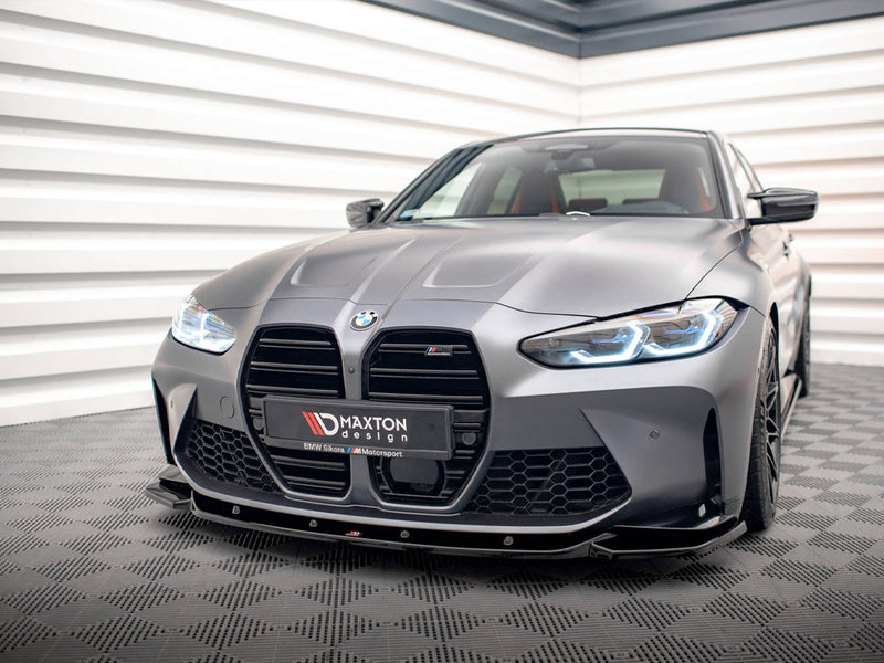 Maxton Design Front Splitter V.2 BMW M4 G82 / M3 G80
