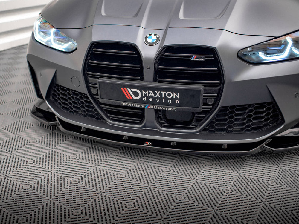 Maxton Design Front Splitter V.2 BMW M4 G82 / M3 G80