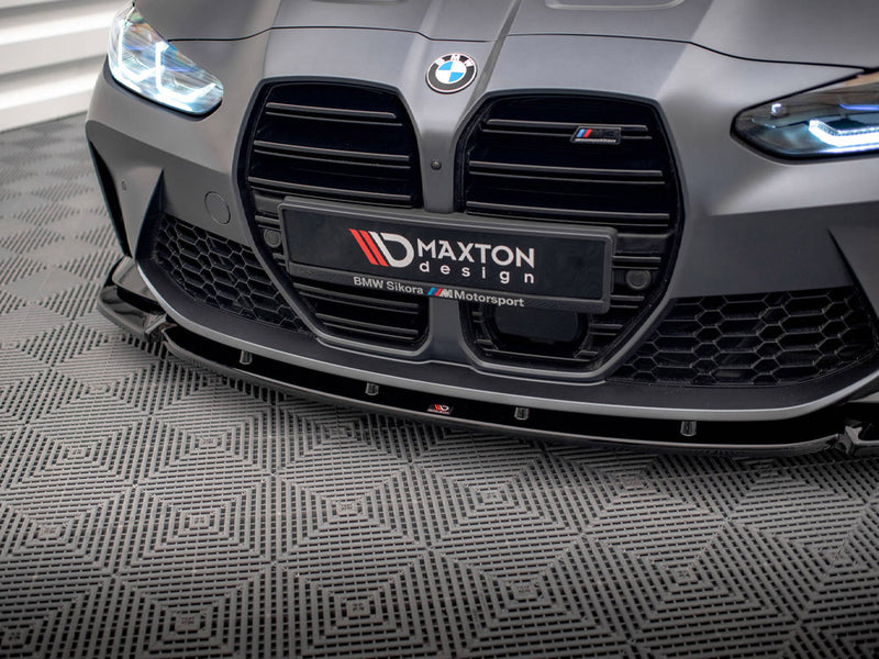 Maxton Design Front Splitter V.3 BMW M4 G82 / M3 G80