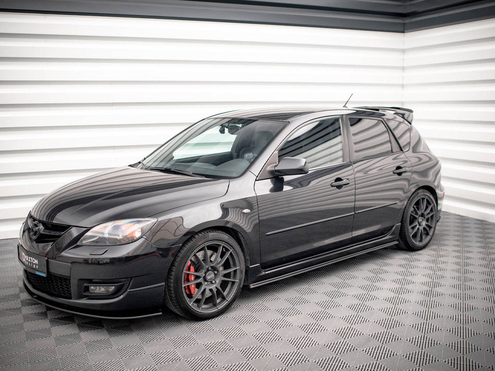 Maxton Design Street PRO Side Skirts Diffusers Mazda 3 MPS Mk1