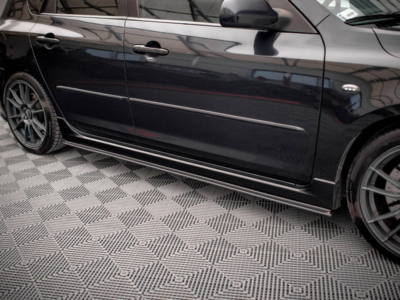 Maxton Design Street PRO Side Skirts Diffusers Mazda 3 MPS Mk1
