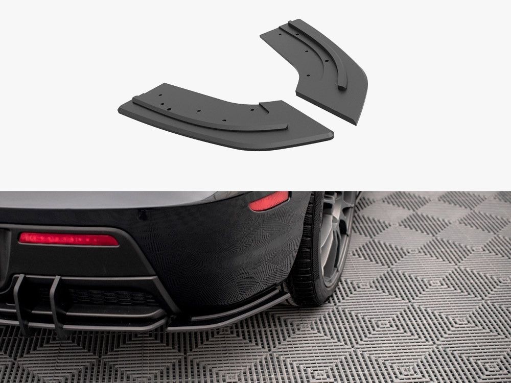 Maxton Design Street PRO Rear Side Splitters Mazda 3 MPS Mk1 US-Spec Version