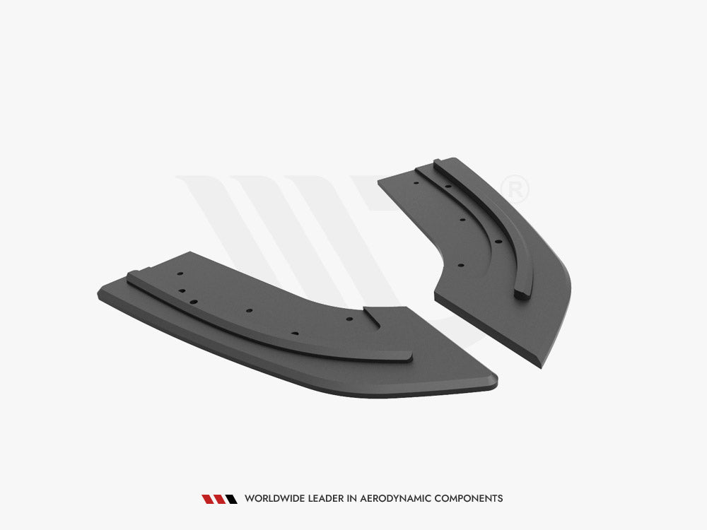 Maxton Design Street PRO Rear Side Splitters Mazda 3 MPS Mk1 US-Spec Version