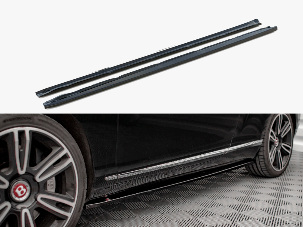 Maxton Design Side Skirts Diffusers Bentley Continental GT V8 S MK2 (2014-2016)
