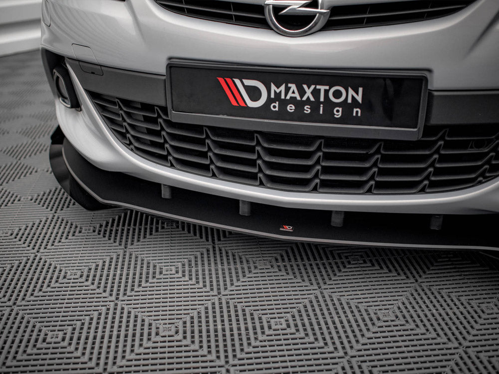 Maxton Design Street PRO Front Splitter V.1 + Flaps Opel Astra GTC OPC-Line J