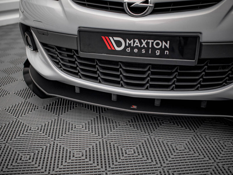 Maxton Design Street PRO Front Splitter V.1 + Flaps Opel Astra GTC OPC-Line J