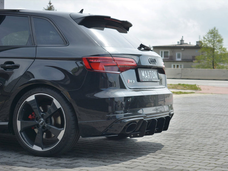 Maxton Design Rear Diffuser V.1 Audi RS3 8V Facelift Sportback (2017-20)