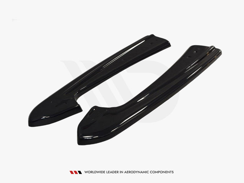 Maxton Design Rear Side Splitters V.1 Audi RS7 C7 - Textured