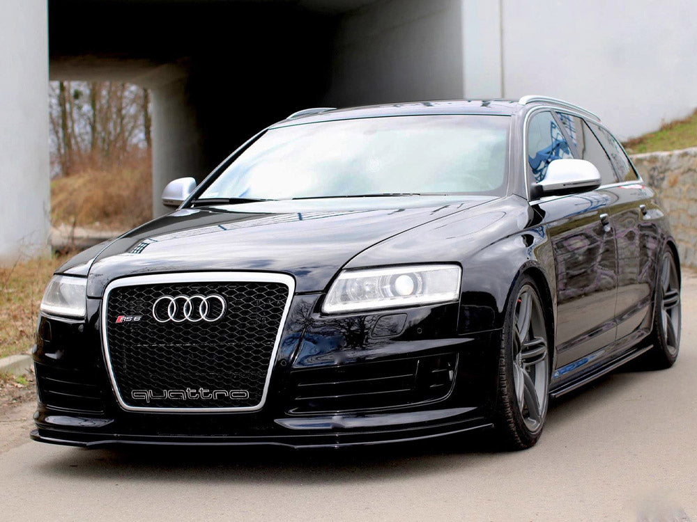 Maxton Design Front Splitter Audi RS6 C6 (2008-2010)