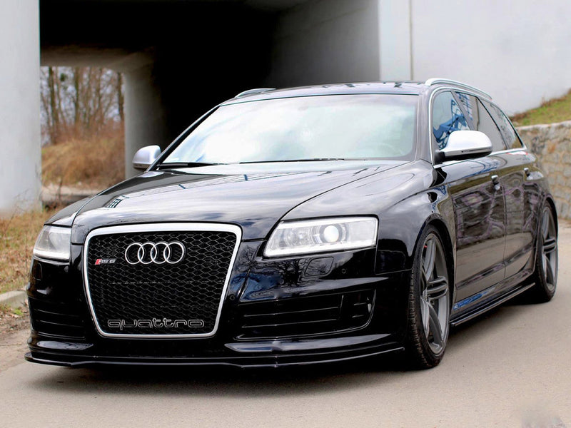 Maxton Design Front Splitter Audi RS6 C6 (2008-2010)