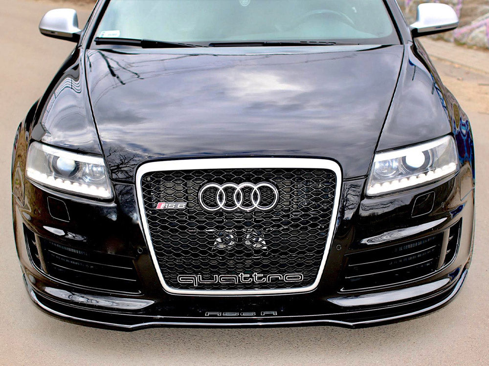 Maxton Design Front Splitter Audi RS6 C6 (2008-2010)
