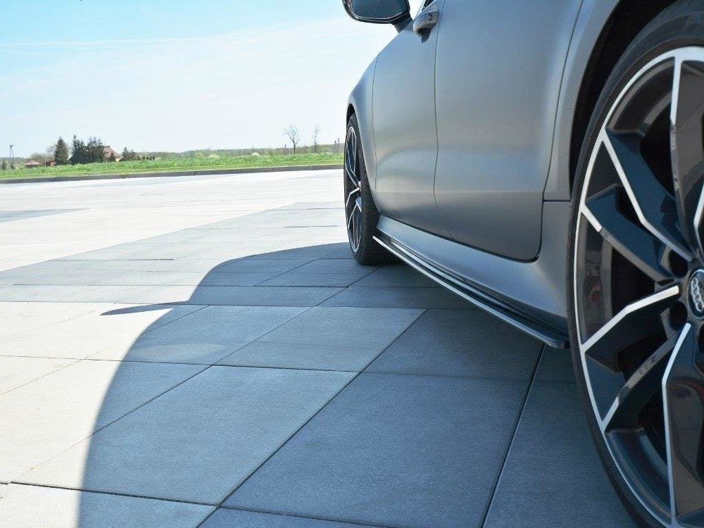 Maxton Design Side Skirts Diffusers V.1 Audi RS7 C7