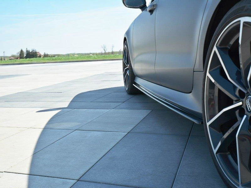 Maxton Design Side Skirts Diffusers V.1 Audi RS7 C7