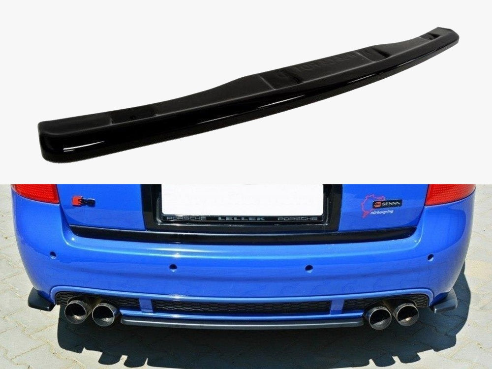 Maxton Design Central Rear Splitter Audi RS6 C5 Avant - Textured