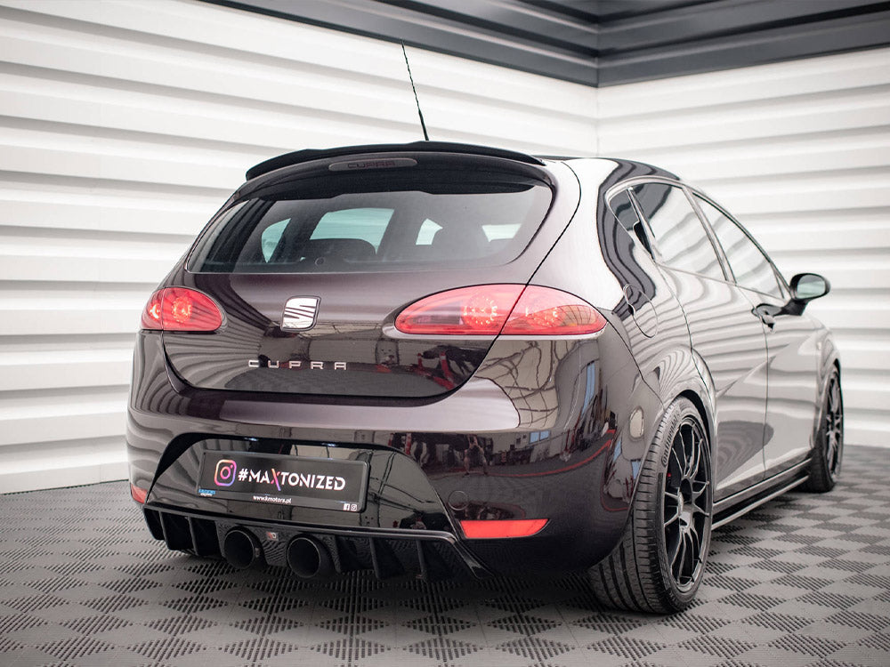 Maxton Design Spoiler CAP Seat Leon MK2 Cupra / FR Facelift