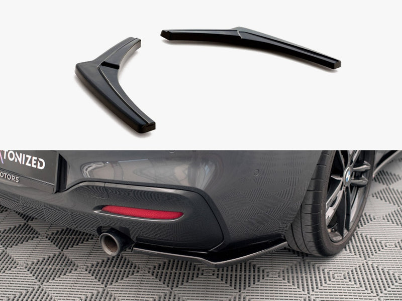 Maxton Design Rear Side Splitters V.2 BMW 1 F20 / F21 Facelift