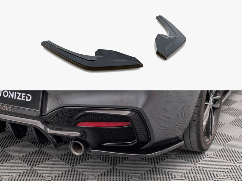 Maxton Design Rear Side Splitters V.3 BMW 1 F20 Facelift