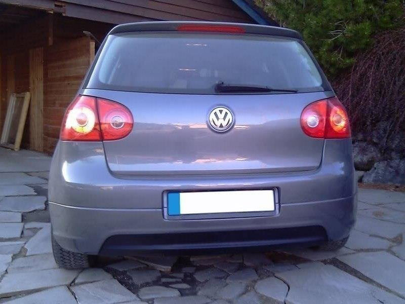 Maxton Design Rear Valance VW Golf V GTI Edition 30 (Without Exhaust Hole, For Standard Exhaust) (2003-2008)