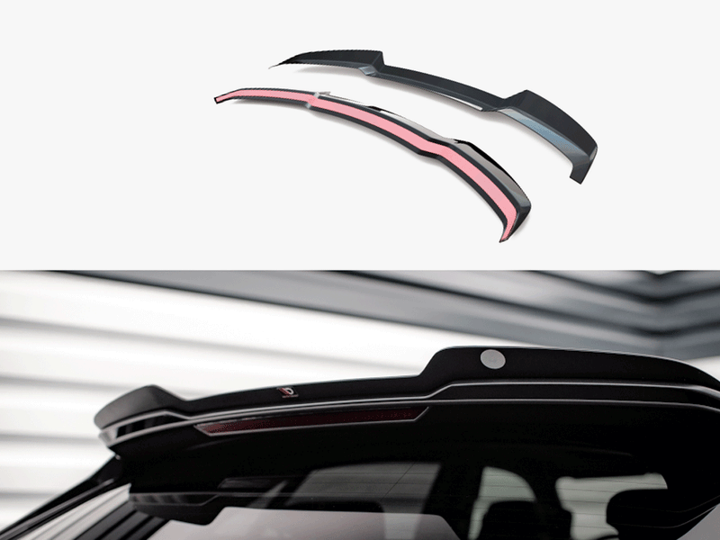 Maxton Design Upper Spoiler CAP Audi RSQ8 MK1