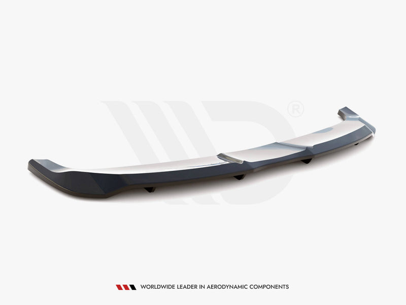 Maxton Design Central Rear Splitter (Vertical Bars) Ford Mustang Mach-e Mk1