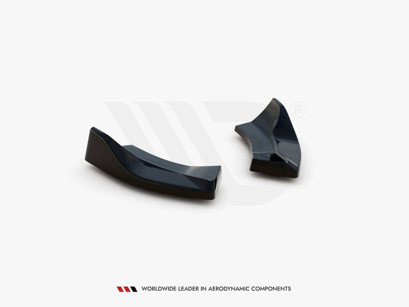 Maxton Design Rear Side Splitters V.1 Ford Fiesta Mk8 ST - Carbon Look