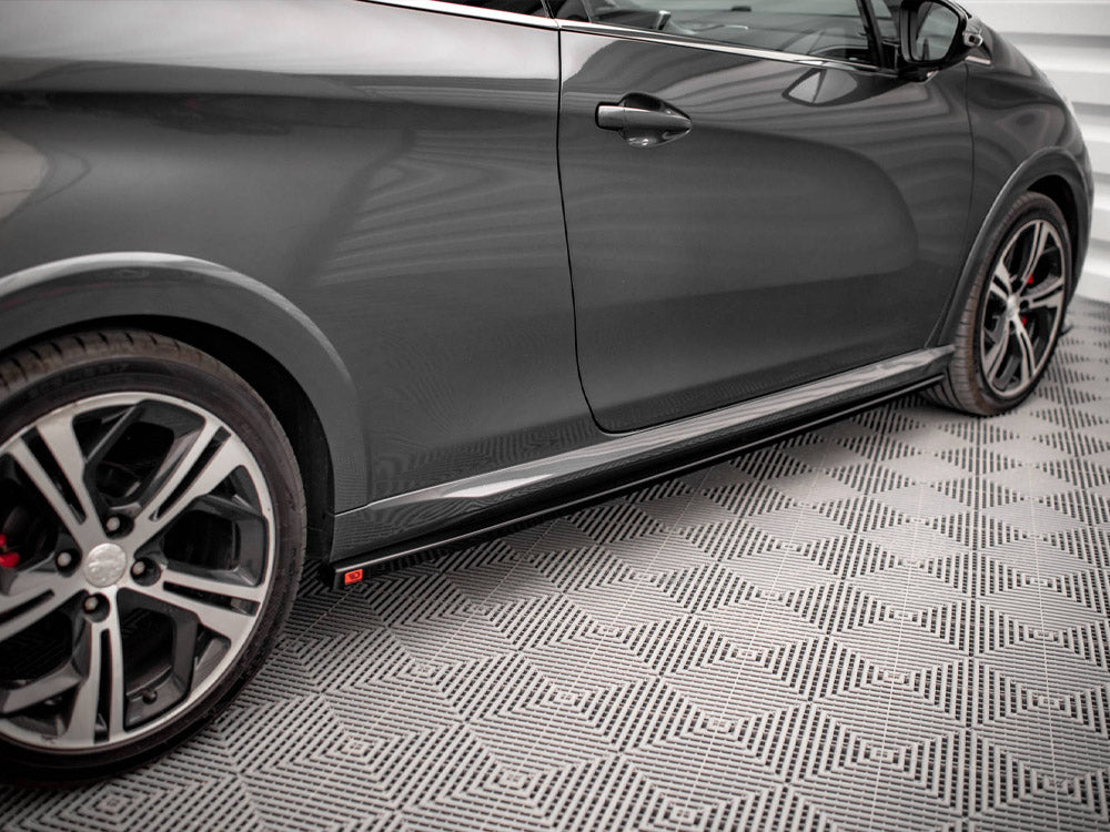 Maxton Design Side Skirts Diffusers Peugeot 208 GTI MK1