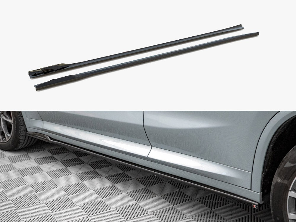 Maxton Design Side Skirts Diffusers BMW X4 M-Pack G02 Facelift