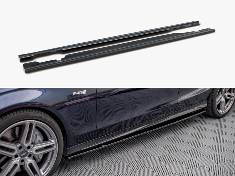 Maxton Design Side Skirts Diffusers Mercedes-AMG C 43 / AMG-Line W205