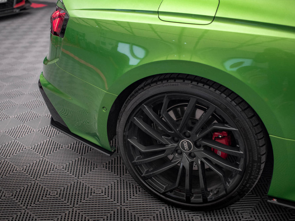Maxton Design Street PRO Rear Side Splitters Audi RS5 F5 Facelift