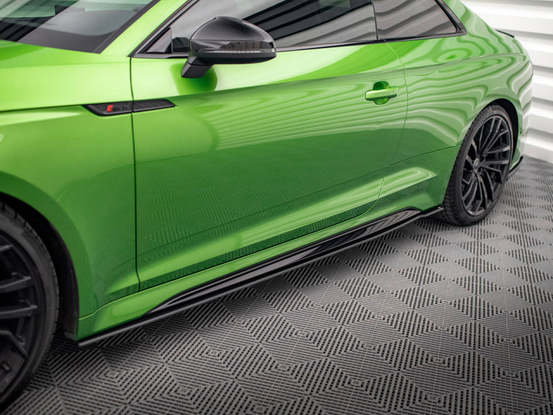 Maxton Design Street PRO Side Skirts Diffusers Audi RS5 Coupe F5 Facelift