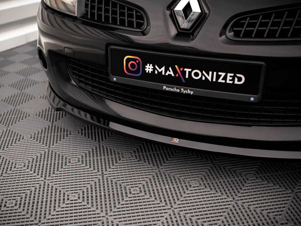 Maxton Design Front Splitter Renault CLIO Mk3 RS (2006-2009)