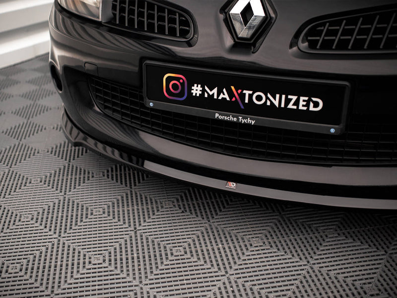 Maxton Design Front Splitter Renault CLIO Mk3 RS (2006-2009)