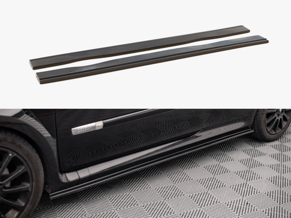 Maxton Design Side Skirts Diffusers Renault CLIO MK3 RS (2006-2012)