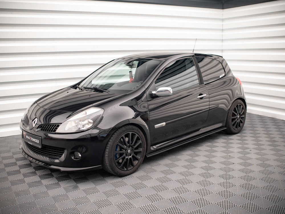 Maxton Design Side Skirts Diffusers Renault CLIO MK3 RS (2006-2012)