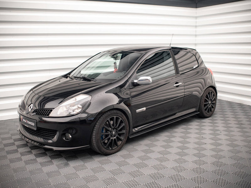 Maxton Design Side Skirts Diffusers Renault CLIO MK3 RS (2006-2012)