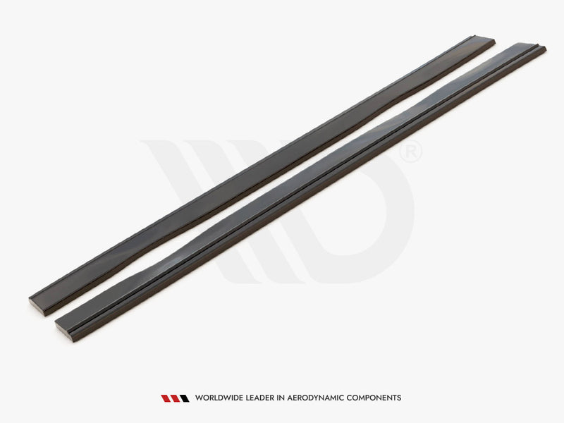 Maxton Design Side Skirts Diffusers Renault CLIO MK3 RS (2006-2012)