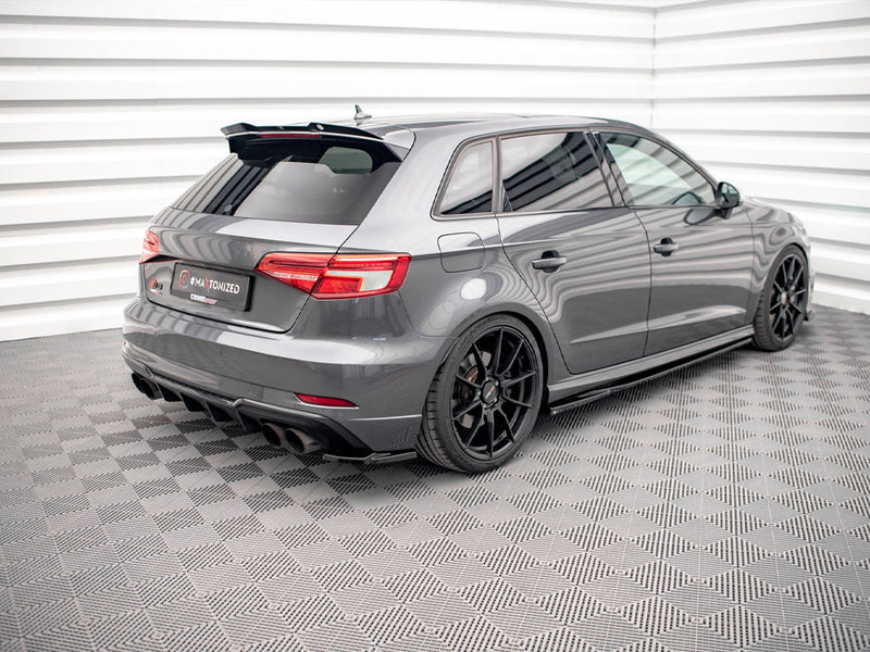 Maxton Design Rear Side Splitters V.1 Audi S3 Sportback 8V Facelift