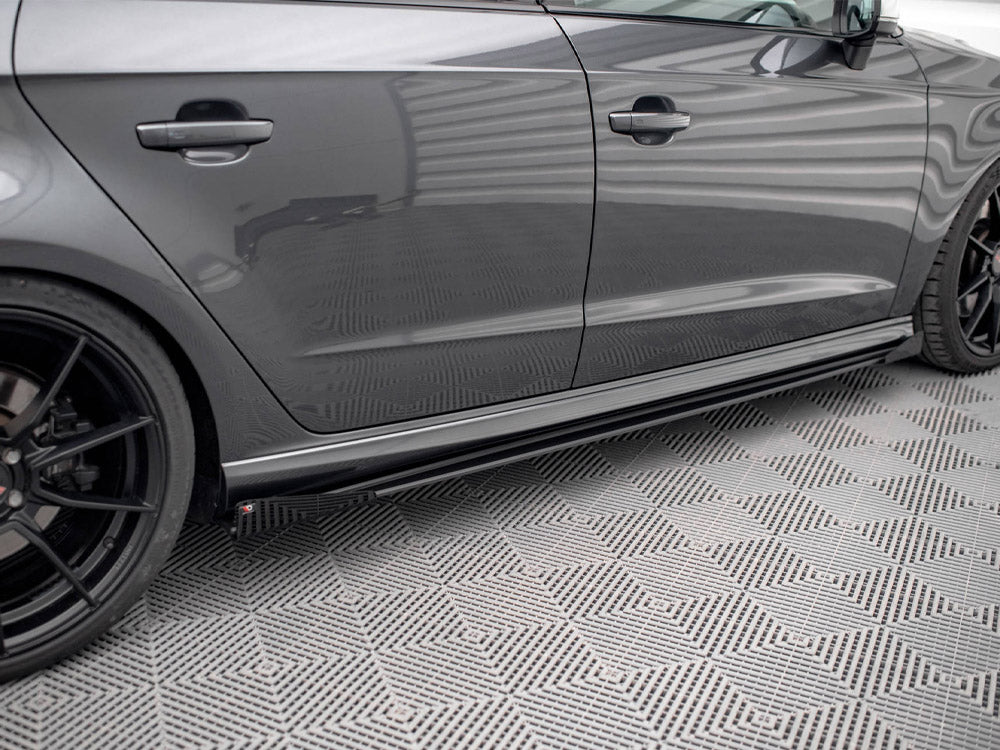 Maxton Design Side Flaps Audi S3 / A3 S-Line Sportback 8V Facelift