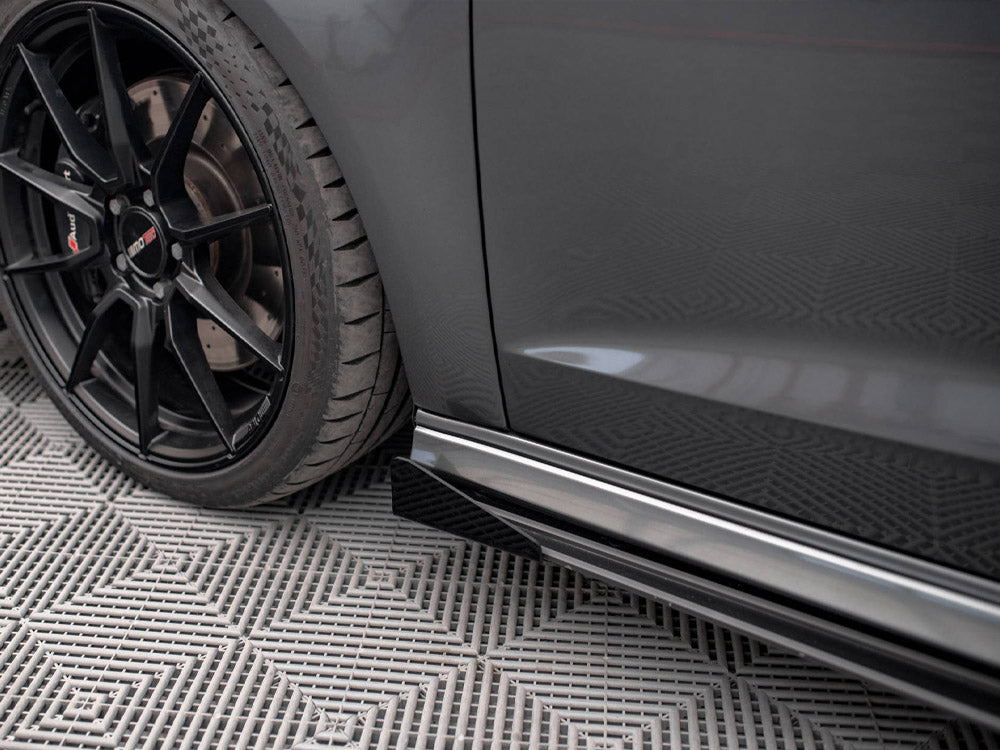 Maxton Design Side Flaps Audi S3 / A3 S-Line Sportback 8V Facelift