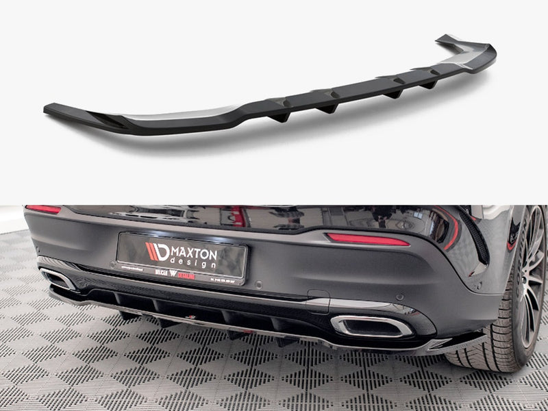 Maxton Design Rear Splitter (Vertical Bars) Mercedes-Benz GLE Coupe AMG-Line C167 / C167 Facelift