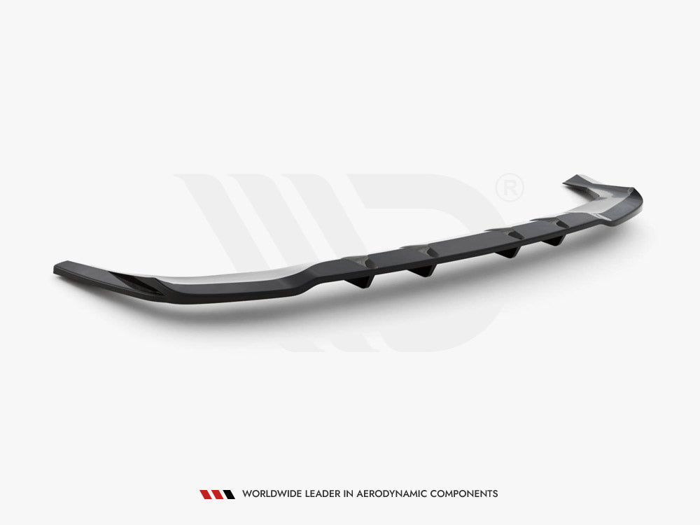 Maxton Design Rear Splitter (Vertical Bars) Mercedes-Benz GLE Coupe AMG-Line C167 / C167 Facelift