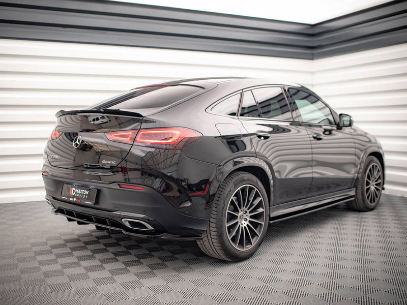 Maxton Design Rear Splitter (Vertical Bars) Mercedes-Benz GLE Coupe AMG-Line C167 / C167 Facelift
