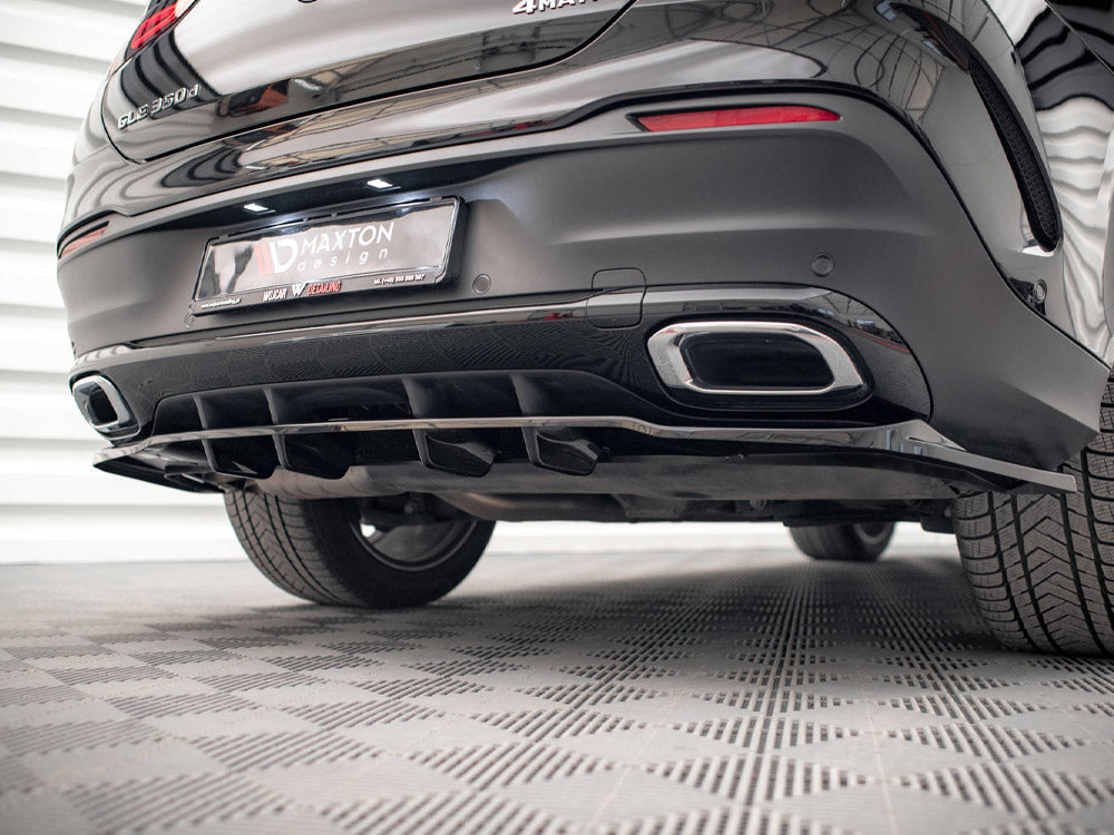 Maxton Design Rear Splitter (Vertical Bars) Mercedes-Benz GLE Coupe AMG-Line C167 / C167 Facelift