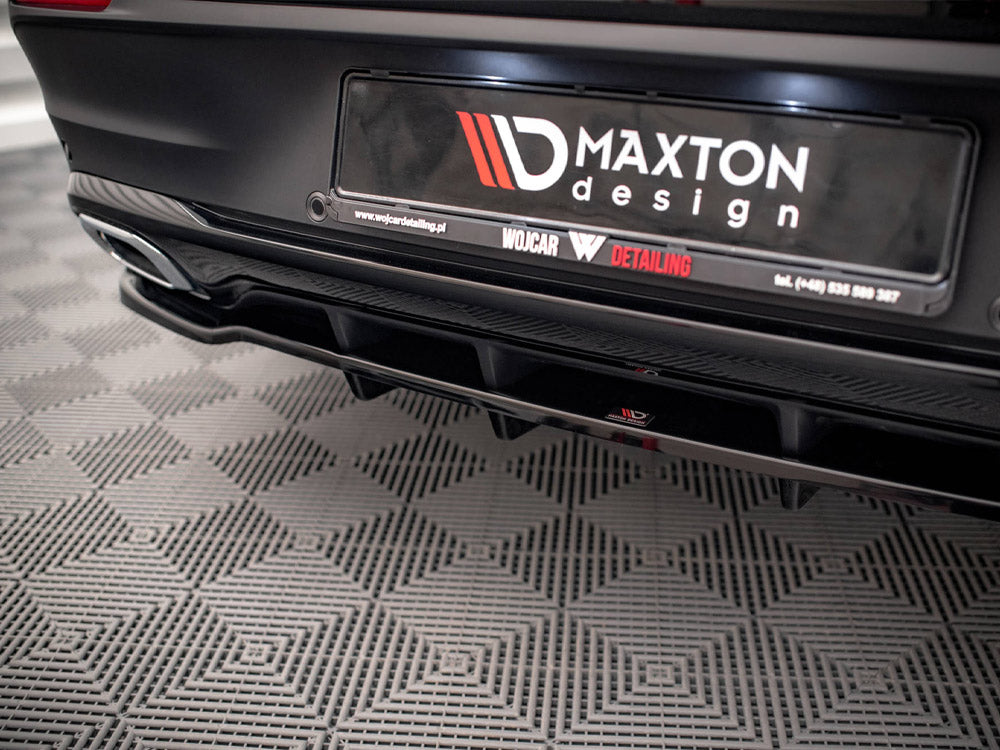 Maxton Design Rear Splitter (Vertical Bars) Mercedes-Benz GLE Coupe AMG-Line C167 / C167 Facelift