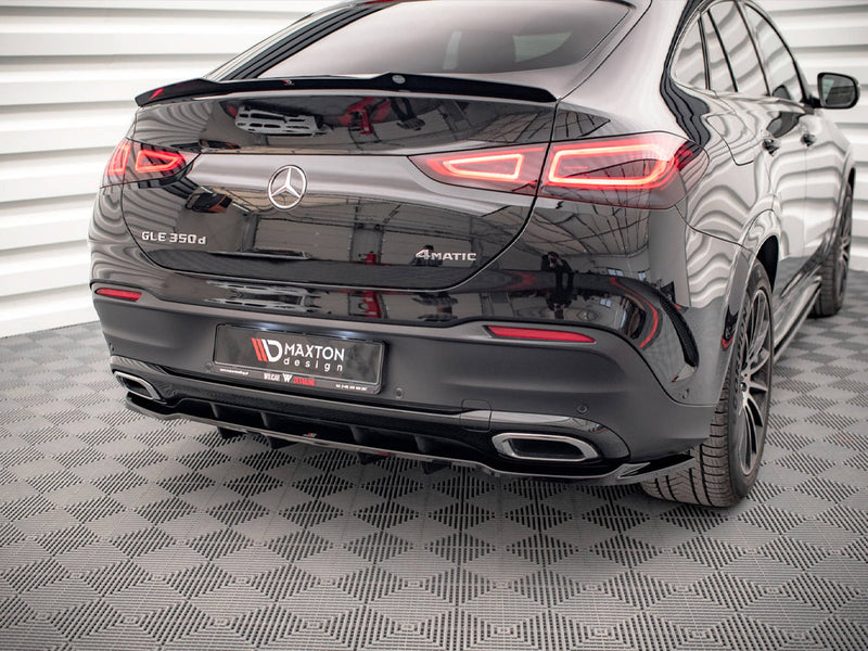 Maxton Design Rear Splitter (Vertical Bars) Mercedes-Benz GLE Coupe AMG-Line C167 / C167 Facelift