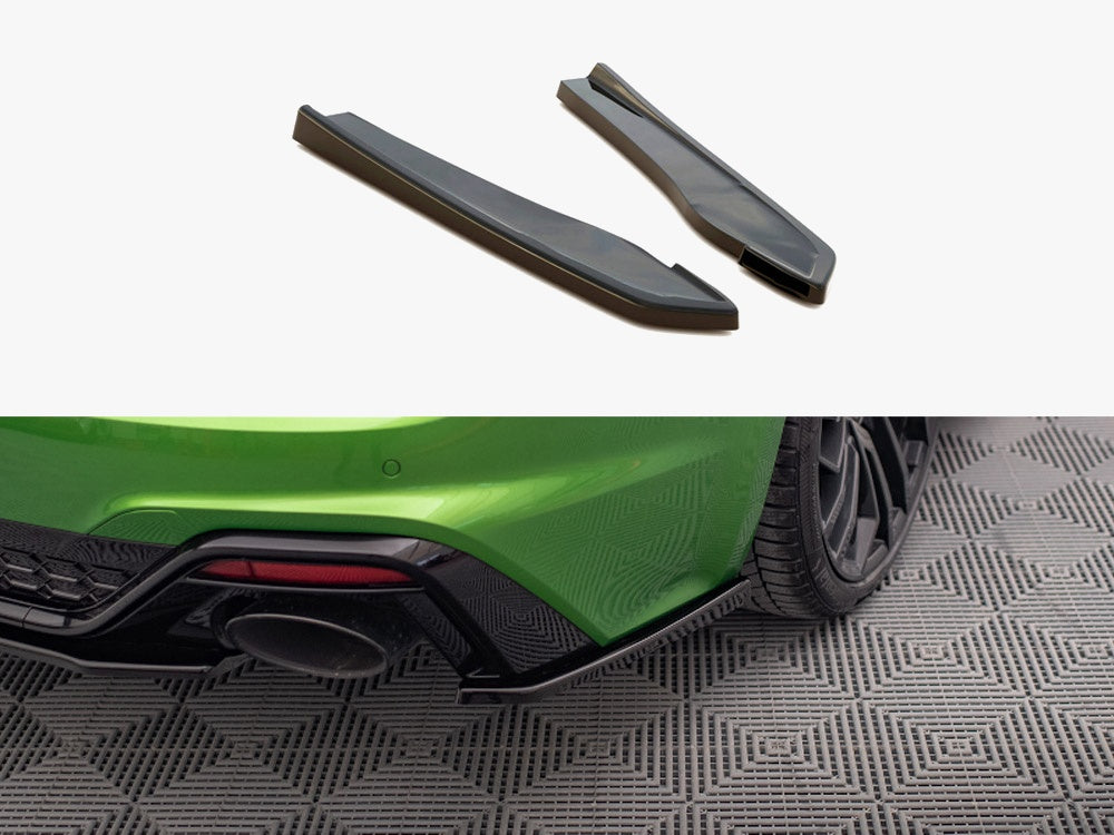 Maxton Design Rear Side Splitters Audi RS5 F5 Facelift